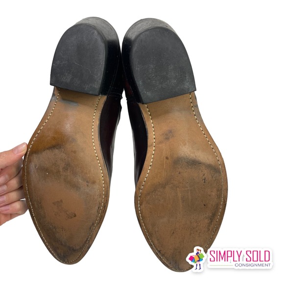 Laredo Men's Western Cowboy Boots Shoes Brown Leather Closed-Toe Sz 10.5 - Picture 8 of 12